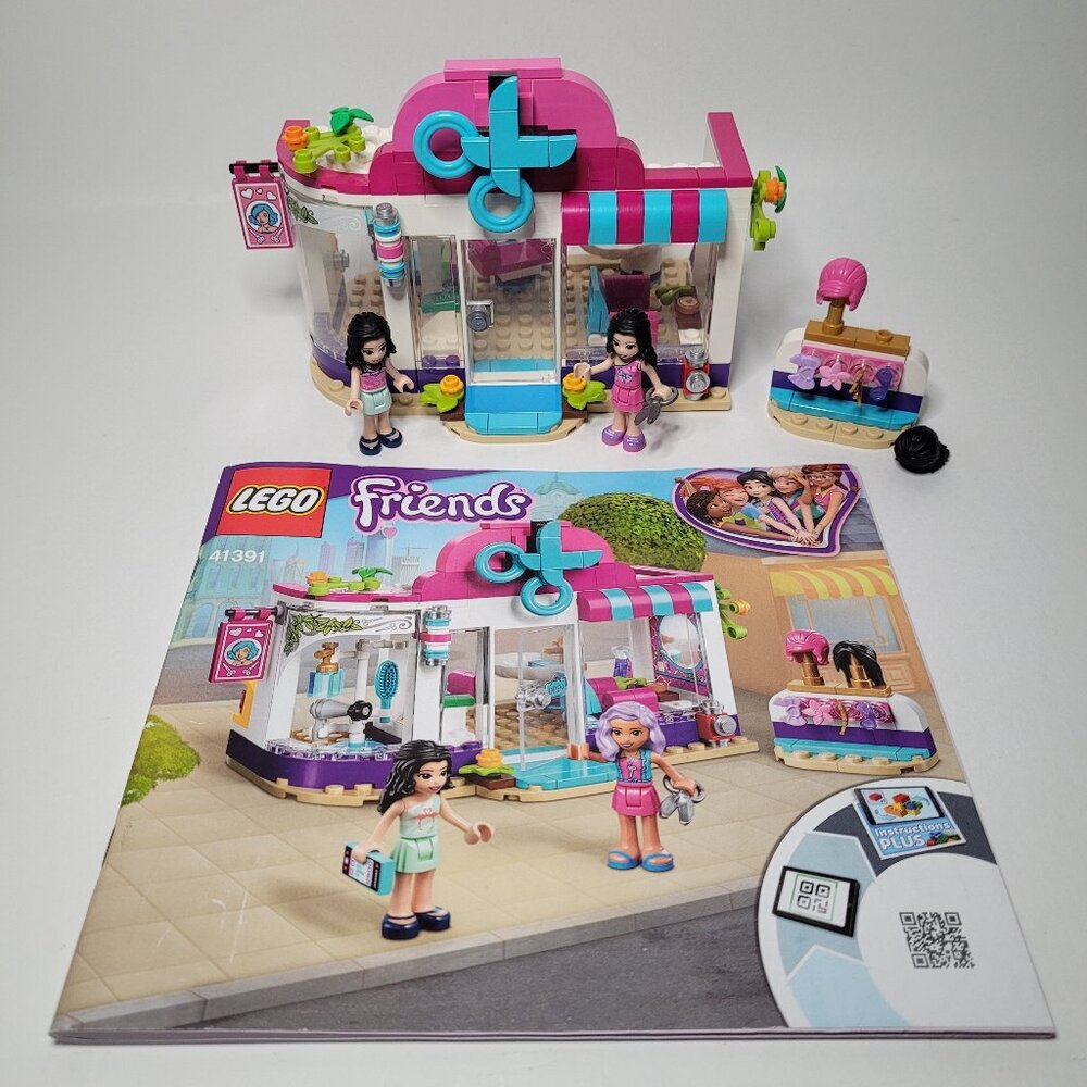 LEGO Friends Heartlake City Hair Salon Set 41391 INCOMPLETE MISSING PIECES